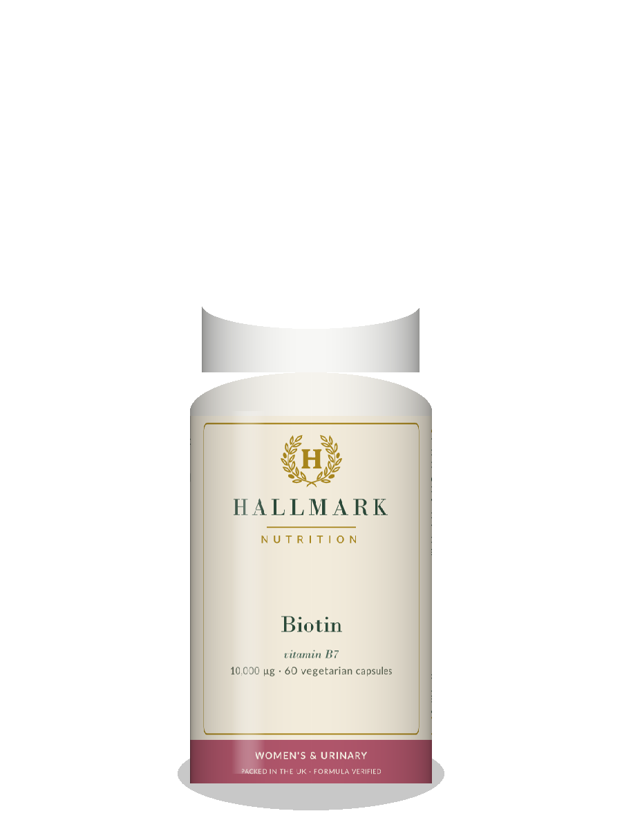 Biotin 10,000 µg · 60 vegetarian capsules